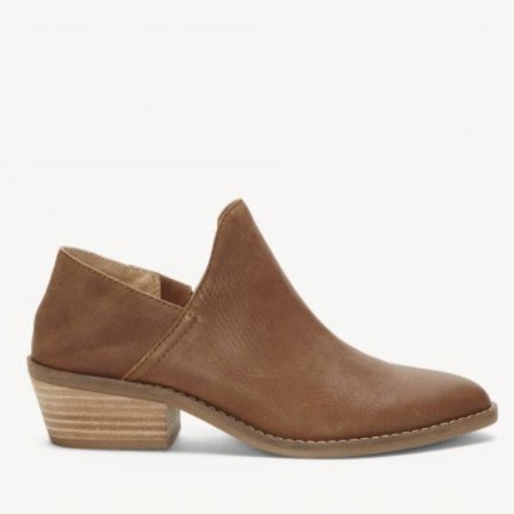 Lucky Brand Shoes - Lucky Brand Fausst Ankle Bootie Cedar Brown Boot